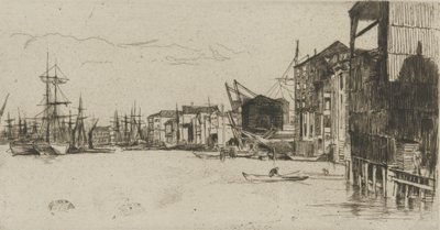 Freihandelspier von James Abbott McNeill Whistler
